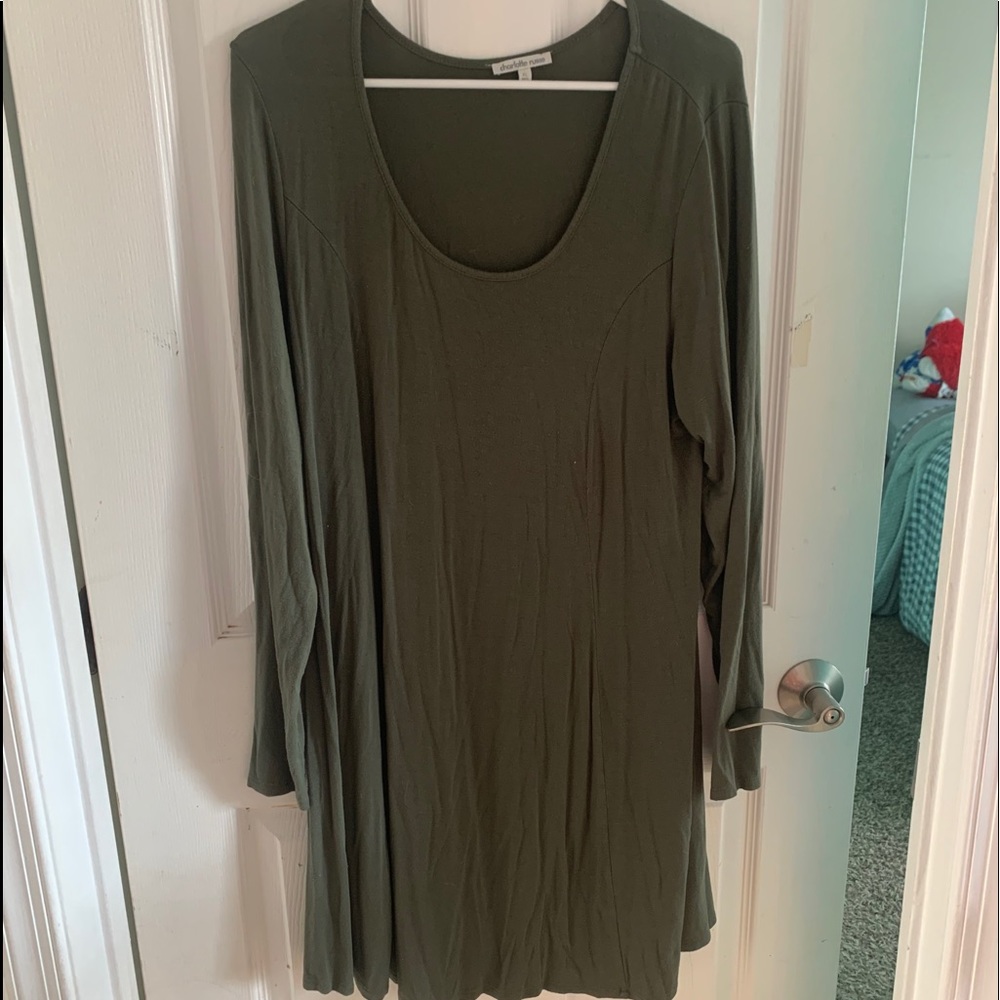 Olive Swing Dress